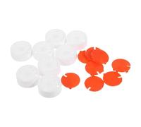 DECOMELODY 8 Pièces Bouton de Remplacement pour Chauffage Électrique Interrupteur Rotatif Silencieux Précis Température Compatible avec Petits Radiateurs Appoint