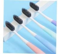 DECOMELODY 8 pièces Brosse à Dents Poils Souples PP Écologique Protection des Gencives Nettoyage et Hommes Couleurs Aléatoires Couleur Aléatoire Couleur Aléatoire
