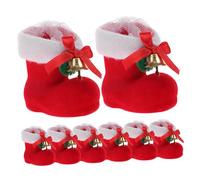 DECOMELODY 8 Pièces Lot Noël Miniatures pour Conteneurs Suspendus et Décoration Festive pour Garçon Fille et de Noël