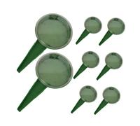 DECOMELODY 8 pièces Semoir Manuel Réglable Outil de Jardin Ergonomique à Niveaux pour Semis Précis de Graines Variées Fleurs Légumes et Pelouses Léger et Facile à Utiliser