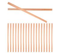 DECOMELODY 80 Bâtonnets en Bois Espagnol pour Allume-Cigares Copeaux de Cèdre Naturel Coffret 2 Boîtes de 40 Pièces Accessoires pour Cave à Cigares et Fumage Extérieur