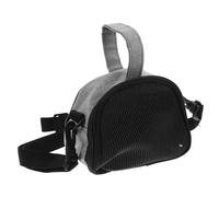 DECOMELODY À Respirant pour Petits Animaux Transport Portable pour Hamsters Lapins Et Rongeurs Sacoche Léger avec Bandoulières Ajustables pour Voyager Et Activités Plein Air