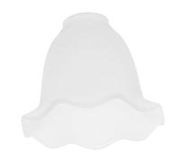 DECOMELODY Abat Jour Verre pour Suspension et Applique Murale Design Simple et Moderne Bouche Inversée Facile à Installer Diffuseur Lumière Douce pour Ambiance Chaleureuse Compatible Ampoule