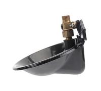 DECOMELODY Abreuvoir Automatique en pour Moutons Bol d'eau Potable Solide Valve à Flotteur Grosse Mangeoire pour Animaux de Ferme pour Vaches Chèvres et Chiens