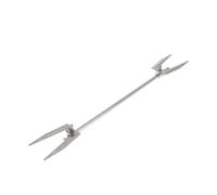 DECOMELODY Accessoires De Fourche De Poulet Acier Accessoires De Rôtis Fourchette à Griller Rôtissoires IA Brochette Tournant Étagère Grillage