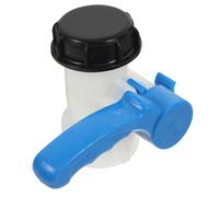 DECOMELODY Adaptateur Vanne Dn40 62 MM pour Réservoir Ibc 1000 L Raccords de Vidange Conteneur Ibc Vanne de Réservoir d'Eau Plastique Accessoires Industriels pour Contrôle de Débit