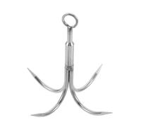 DECOMELODY Ancre Multi-grappin Acier Inoxydable Griffes Crochet Léger et Résistant pour Bateaux Kayaks et Plein Air
