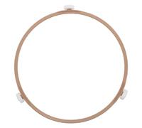 DECOMELODY Anneau Support Plateau Tournant Micro-ondes Cercle Rotatif Stable Support Plateau Verre pour Four à Micro-ondes Installation Facile Maintien Ferme des Contenants