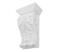 DECOMELODY Applique Onlay Sculptée PU pour Décoration de Coin de Chambre Corbeau Dangle Style Européen Élément Décoratif pour Plafond et Meubles