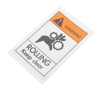 DECOMELODY Autocollants Avertissement Mains Adhésifs pour Sécurité Industrielle Panneaux de Signalisation Caution pour Sites Publics et Chantiers Prévention des Risques de Blessure