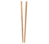 DECOMELODY Baguettes Chinoises Longues en Bois d'Olivier 25 CM Baguettes Cuisine Réutilisables Antidérapantes et Résistantes à la Chaleur pour Fondue Friture et Nouilles