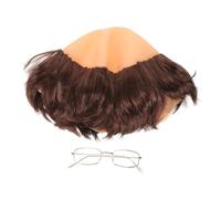 DECOMELODY Bald Cap Pour Perruque De Moine Accessoire De Cosplay Pour Fêtes Costumées Et Halloween Convient Aux Adultes Et Aux Hommes