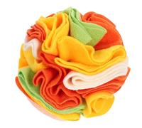 DECOMELODY Balle à Renifler Interactive pour Chien Fonction Entraînement Balle D’Alimentation Anti-Fuite Diamètre 15 Cm Matériaux Sûrs Et Solide Usage Jeu Stimulant Odorat Chiens Adultes Et Chiots