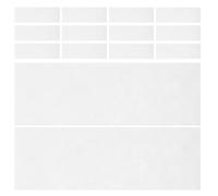 DECOMELODY Bandes de Cire pour Épilation Visage et Corps 600 Pcs Papier Ciré Non Tissé Mousseline 38 X 10 CM Accessoires D’Épilation pour Peaux Sensibles Usage Professionnel et Domicile