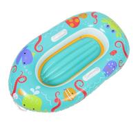 DECOMELODY Bateau Gonflable Garçon Fille Kayak Cartoon avec Poignées Sécurité Léger et Portable pour Piscine Plage Garçon Fille Aquatique