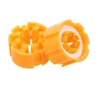 DECOMELODY Bobine de Réarmement Hydrosoluble pour Gilet de Sauvetage 2 Pcs Orange Pastille de Sécurité Activée par l'eau Pièces Détachées pour Gonfleur Co2 Équipement de Sécurité Nautique