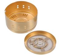 DECOMELODY Boîte à Moxa en Cuivre Épais pour Moxibustion Brûleur de Massage Rotatif Réglage de Température Appareil de Bien-Hanches Pieds et Ventre - Usage Familial et Soulagement Naturel