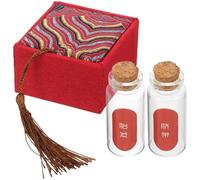 DECOMELODY Boîte à Souvenirs Bébé Pour Cheveux Fœtaux Et Cordon Ombilical Robuste En Boîte Rouge, Organiseur De Collection Pour -né, Conserve Les Précieux Souvenirs D'enfance