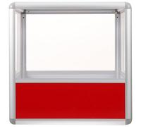 DECOMELODY Boîte à Tirage Transparent Aluminium Résistante pour Billets et Dons Rangement Polyvalent pour Loterie Réunions et Événements