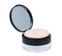 DECOMELODY Boîte à Vide Portable avec Miroir Double Couche et Houppette Boîtier Transparent à Maquillage avec Filet Fuite pour Compact et pour Usage Couleur Couleur