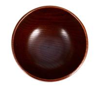 DECOMELODY Bol à Savonnette à Raser en Bois Épais Tasse à Raser Lisse Bol de Rasage Solide pour Homme Facile à Nettoyer pour Dense Usage Quotidien