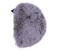 DECOMELODY Bonnette Anti-vent pour Microphone en Mousse Grise Cordon de Serrage, Protection Pratique pour Micro, Accessoire Léger et Souple, des Bruits Parasites, Adaptée à L'enregistrement