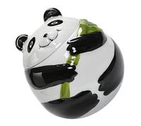DECOMELODY Bougie Parfumée Pot Céramique Panda Bougie Aromathérapie Paraffine avec Huiles Essentielles Décoration Festive et Ambiance Chaleureuse Cadeau et Ornement Intérieur
