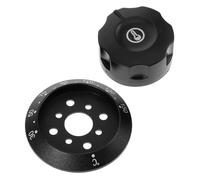 DECOMELODY Bouton De Réglage Thermostatique En Plastique Résistant à La Chaleur Pour Friteuse Et Cuisinière, Disque Gradué 30-150, Accessoire De Remplacement Pour Contrôle Thermique Précis