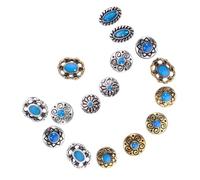 DECOMELODY Breloques pour Ongles Rétro 16 Pièces, Décoration de Manucure Mixte, Petits Charms pour Nail Art, Accessoires Vintage pour Femmes, Usage Fêtes et Mariages Style Aléatoire