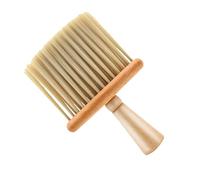 DECOMELODY Brosse Coiffage Hommes Douce pour Barbe et Cheveux Balai Cou Coiffeur Brosse Nettoyage Cheveux Salon Facile à Laver