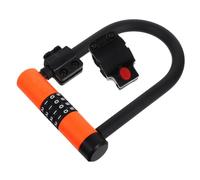 DECOMELODY Cadenas U à Code Chiffré Serrure Robuste pour Vélo de Montagne, Route et Scooter Protection Sécurisée