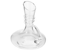 DECOMELODY Carafe à Vin Verre Cristal Décanteur Rapide à pour Whisky et Distributeur de Boissons Stable et Élégant pour Bar et Dégustation