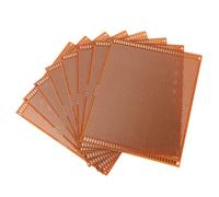 DECOMELODY Carte de Circuit Imprimé Cuivre 15x18cm 8pcs Planche à PCB pour Maintenance Expérimentale et Projets DIY Orange