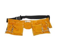 DECOMELODY Ceinture Porte-Outils Électricien Cuir avec Poches Multiples Tablier de Travail Réglable pour Jardinage Construction et Réparation Organisateur Pratique pour Mécaniciens et