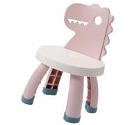 DECOMELODY Chaise à Dossier pour Tout-Petit Dinosaure en PVC Et Polypropylène Chaise Stable Et Anti-Glisse Design Coloré Garçon Et Usage Domestique Fauteuil Confortable Et Sûr