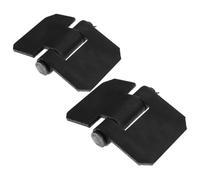 DECOMELODY Charnières de Porte en Acier Renforcé Soudables 2 Pièces Amovibles pour Portails Métalliques et Grands Camping-cars, Quincaillerie Lourde, Installation Facile, Usage Intensif,