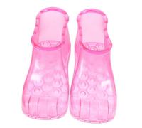 DECOMELODY Chaussures de Bain de Pieds Faciles à Nettoyer Antidérapantes en Pvc Grosse Capacité pour Éviter les Maladies des Pieds pour Sauna et Salle de Bain