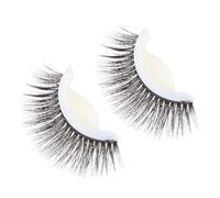 DECOMELODY Cils Épais Réutilisables Auto Adhésifs Faux Cils Naturels Doux et Confortables Extension Maquillage pour Yeux Plus Grands et Lumineux Adaptés Usage Quotidien et Événements