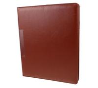 DECOMELODY Classeur À Musique Carnet Élégant Classeur Rechargeable Marron