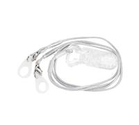 DECOMELODY Clip de Fixation pour Appareils Auditifs avec Lanière de Protection Anti-perte Corde Portable Abs Nylon Adapté Aux Adultes et Seniors