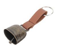 DECOMELODY Cloche Anti-Perte pour Collier d'animal en Métal Vintage, Petite Clochette Qui Sonne, Finition Bronze Vert, pour Animaux De Compagnie, Utilisation Extérieure Camping Et Randonnée,