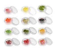 DECOMELODY Coffret Paillettes Nail Art 12 Couleurs Tranches De Fruits Pâte Polymère Décorations Pour Ongles Diy Manucure Artistique Accessoires Création Manucure