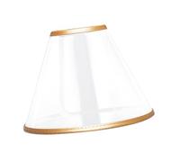 DECOMELODY Collerette de Récupération pour Animaux Ajustable Anti-Morsure et Anti-grattage Transparente Protection Confortable pour Chat et Chien Tour de Cou Profondeur