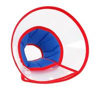 DECOMELODY Collier de Récupération Réglable pour Chiens et Collerette Transparente Confortable Après Protection Léchages et Irritations