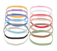 DECOMELODY Collier Identification pour Animal De Compagnie Réglable en Nylon Et PP 35cm x 10mm Lot de 12 Couleurs Variées pour Chiots Et Chatons Usage Quotidien