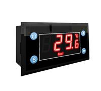 DECOMELODY Contrôleur de Température Numérique Résistant Flamme pour Aquarium et Thermostat Précis pour Poisson et Plantation