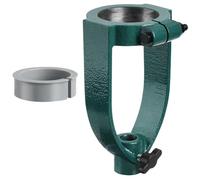 DECOMELODY Convertisseur de Mortaiseuse 6 Pièces en Fer Robuste avec Manchons Réducteurs 40/53/55/58/60 MM pour Perceuse d'Établi Accessoire Polyvalent pour Travail du Bois et Tenons Carrés