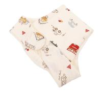 DECOMELODY Culottes de Couches Réutilisables Bébé Fille Coton Lavable Absorbantes Respirantes Coupe Ajustable Été Motif Voiture Couches Imperméables Confort Peau Sensible Lot