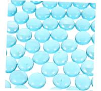 DECOMELODY Décoratives Bleu Gravier Au Feu pour Aquarium Foyer Bassin et Extérieur Polyvalent