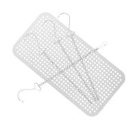 DECOMELODY Déflecteur d'Air Réglable en Aluminium pour Climatiseur de Salle de Bain Grille de Retour d'Air Multifonction Compatible Fenêtres Diffuseur de Ventilation pour Confort Thermique